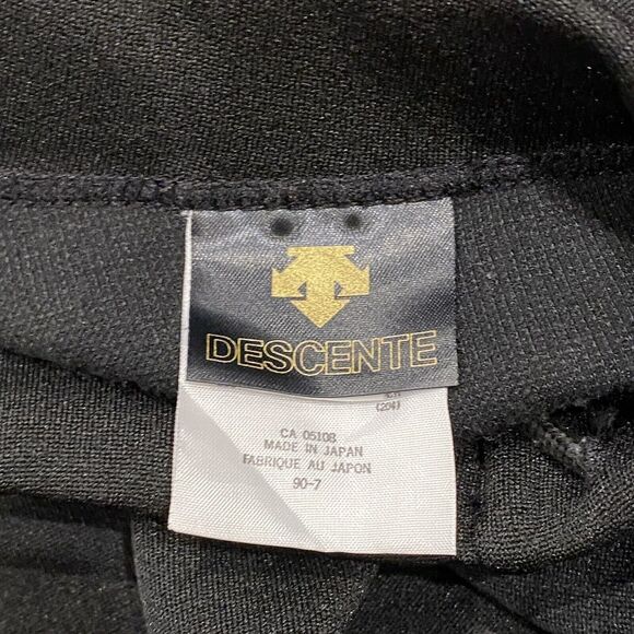 Descente Pants Womens Small Black Purple Stretch High Waist Outdoor Active Cycle - Picture 3 of 6